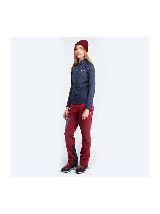 Vajolet Women's Fleece Blouse Navy Blue