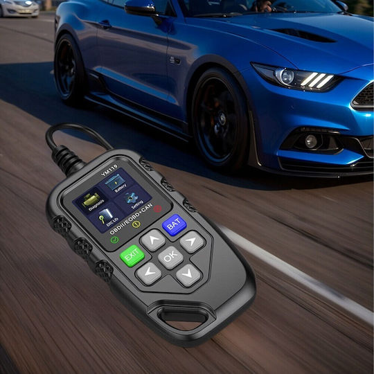 Tester Diagnoză Auto Obd2 Zola Citește Șterge Coduri de Eroare Ecran Lcd 12.9 X 6.8 X 1.8 Cm