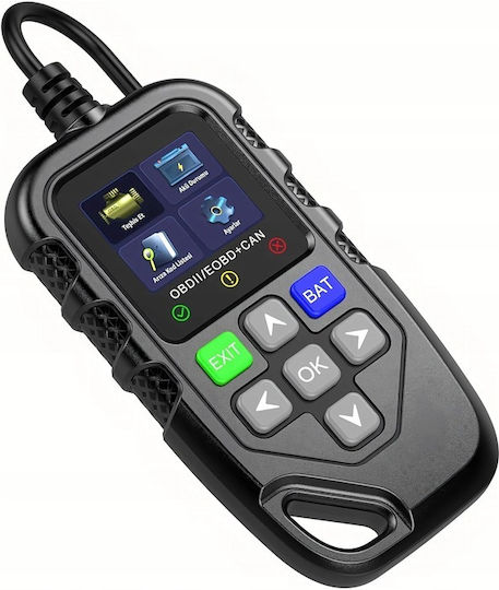 Tester Diagnoză Auto Obd2 Zola Citește Șterge Coduri de Eroare Ecran Lcd 12.9 X 6.8 X 1.8 Cm