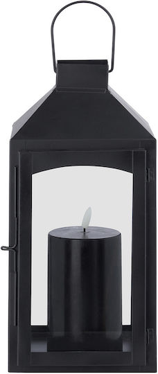 Butlers Laterne Metallisch Schwarz 15cm 1Stück