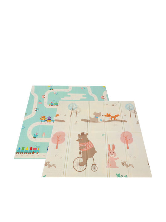 Cangaroo Парк с Матрак Зелен 120x120см
