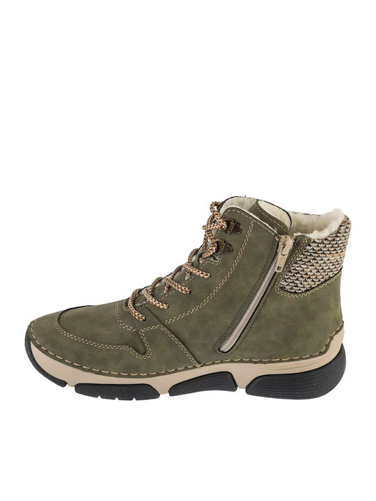 Women's Ankle Boots Khaki