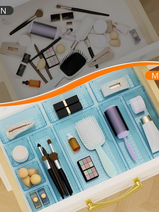Femmit Drawer Organizer With Transparent Drawers 6 Pieces