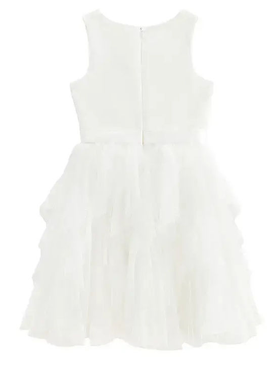 Children's Dress Sleeveless White