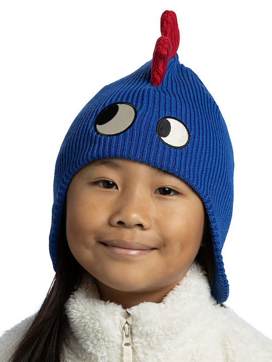 Kids Beanie Knitted Navy Blue