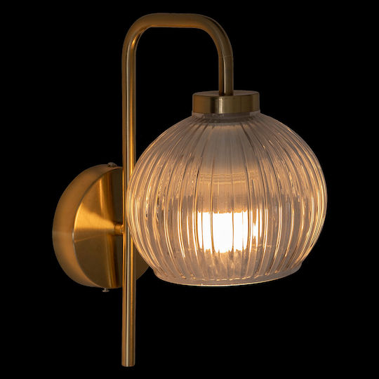 Modern Lumină de Perete cu Soclu E27 Auriu