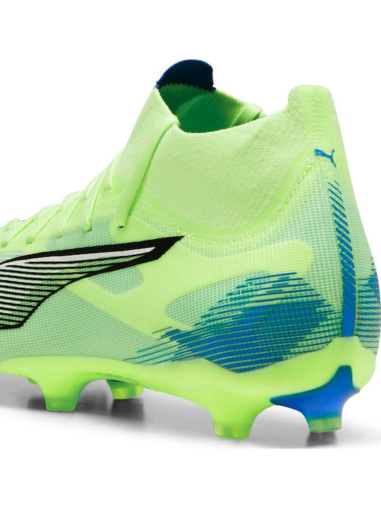 PUMA Ultra 5 Match+ Pantofi de Fotbal cu crampoane Verzi