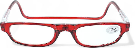 Optosquad Reading Glasses +2.25 in Red color A0083