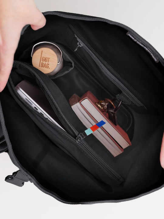 Got Bag Backpack Αδιάβροχο 31lt Μαύρο