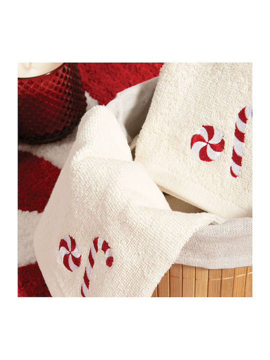 Nef-Nef Homeware Set Christmas Towels Fabric L50xW30xD2cm. 2pcs