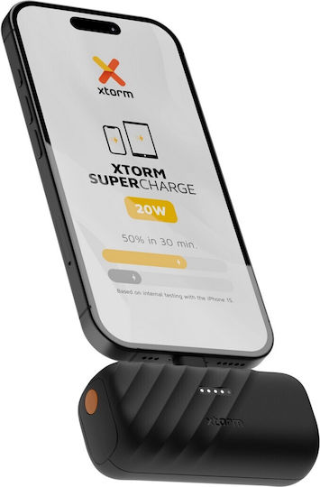 Xtorm Go2 PowerShot 5000mAh 20W με Θύρα USB-C Μαύρο
