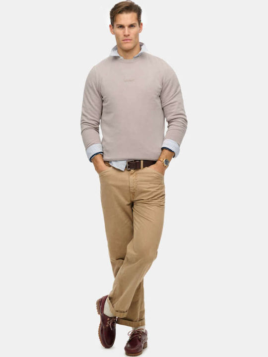Micro Logo Sweatshirt Beige