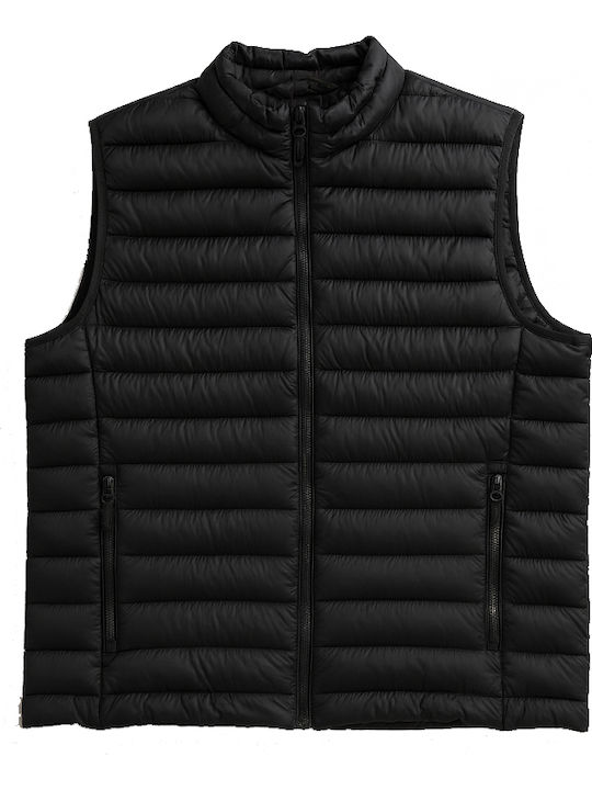Αμάνικο Μπουφάν Puffer Μαύρο
