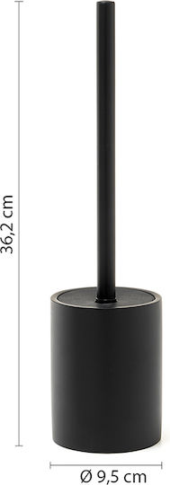 Gedy Plastic Toilet Brush Black