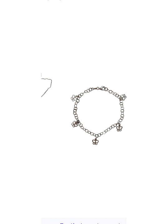 Damentäuber Armband Silber Schmetterlinge Silver 925