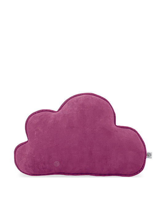 Sparrow Kids Decorative Pillow Gray Cloud Pillow Light Grey 40x27cm