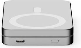 LinQ 3in1 MagSafe Power Bank 8000mAh 20W mit USB-C Ausgangsanschlüsse Graues