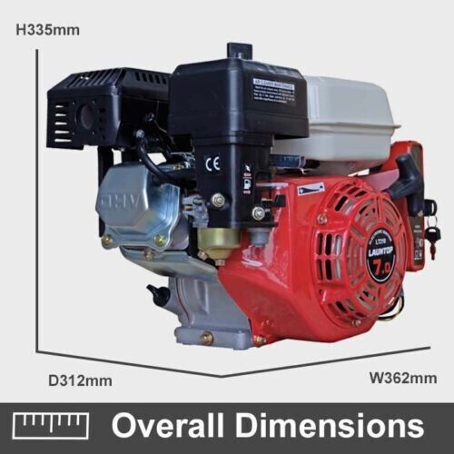 208cc 7hp Maximă Rotații 3600rpm Ax Orizontal (Rezervor 0.6lt)