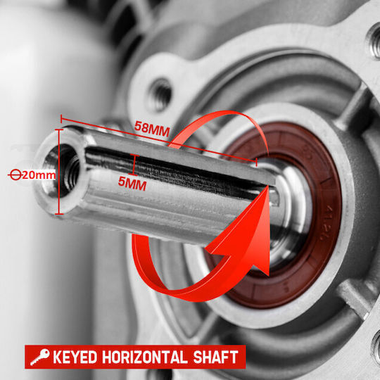208cc 7hp Maximă Rotații 3600rpm Ax Orizontal (Rezervor 0.6lt)