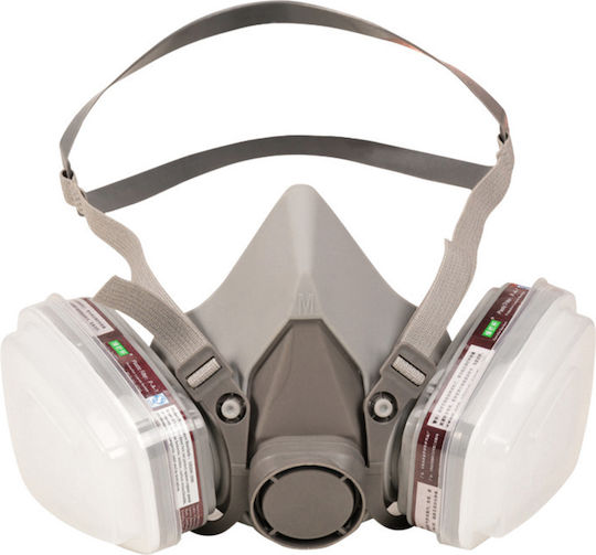 Half Mask Anti-dust Paint Respirator 2 Carbon Filters