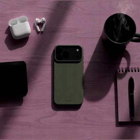 Spacecase Silicone Back Cover Σιλικόνης Πράσινο (iPhone 17 Pro)