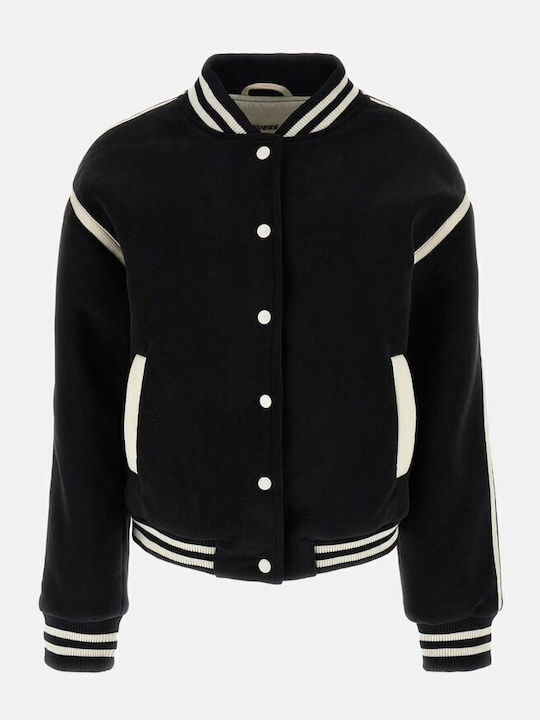 Damen Bomberjacke Black