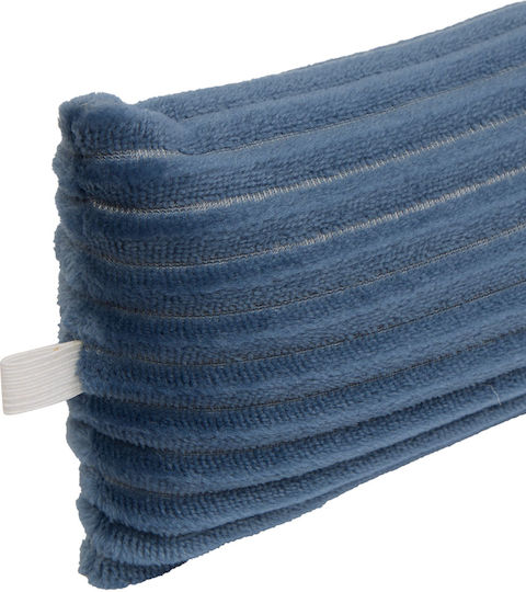 Stoff-Zugluftstopper Tür in Blau Farbe Stoff-Zugluftstopper Tür in Blau Farbe