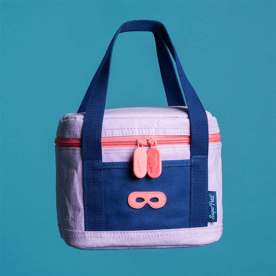 Super Petit School Insulated Snack Bag Lilac 16.5x15x20cm