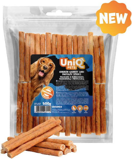 Uniq Leckerli Sticks für Hunde mit Huhn und Karotte 500gr