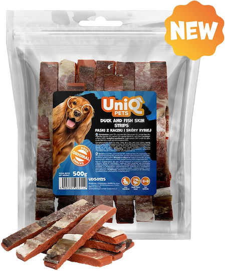 Uniq Лакомство Лакомства на пръчка за Кучета с Патица и Риба 500gr