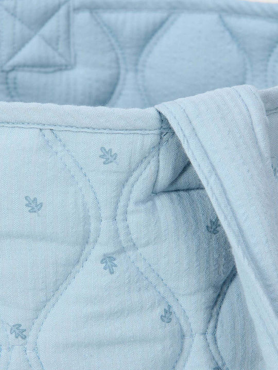 Little Dutch Fabric Storage Basket Blue 35x35x45cm