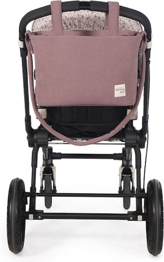 Walking Mum Τσάντα-Αλλαξιέρα Ώμου/Χειρός Gala Cherry Μπορντό 36x23x11εκ.