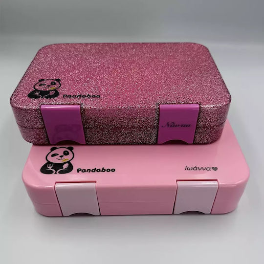 Pandaboo Plastic Kids' Food Container Blue