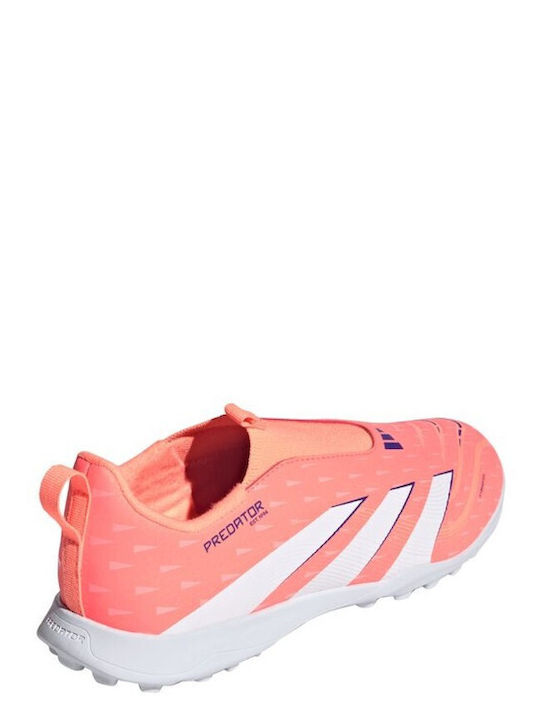 Kids Soccer Cleats Predator League Ll Turf Without Laces Orange