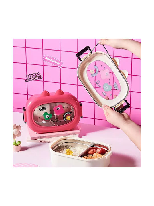 Pandaboo Lunchbox Inox Weiß 1Stück
