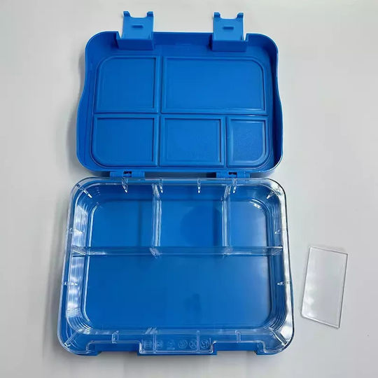 Pandaboo Pandaboo Kunststoff Lunchbox Rosa Mit Fächern