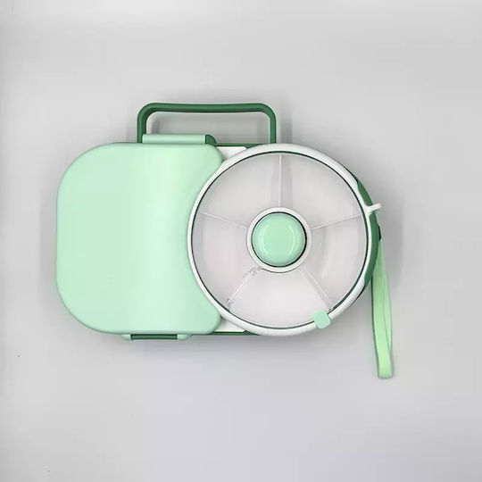 Pandaboo Cutie pentru Mâncare Plastic Verde 1buc