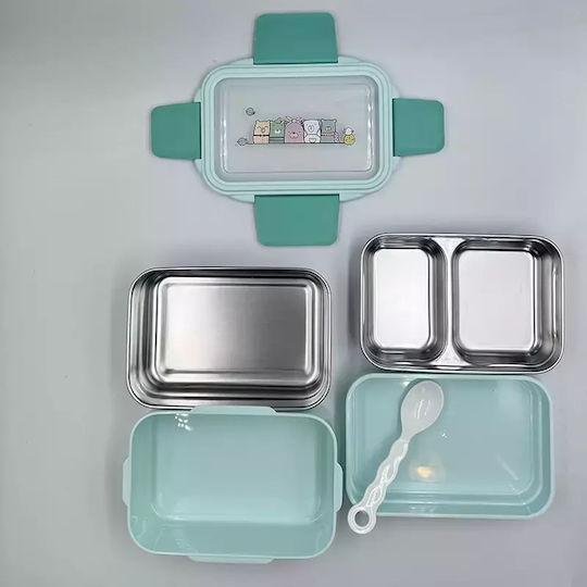 Pandaboo Lunchbox Kunststoff Rosa 1Stück