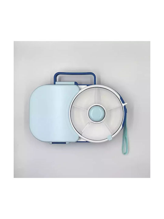 Pandaboo Plastic Lunch Box Purple