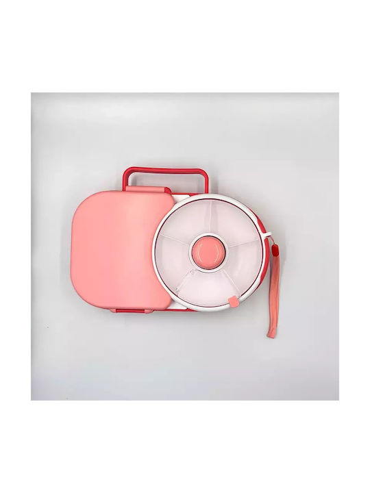 Pandaboo Plastic Lunch Box Purple