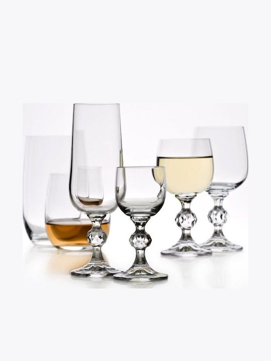Crystalite Bohemia Cristal Carafă de Servire Vin 17buc cu Dop și Pahare 1000ml 36buc