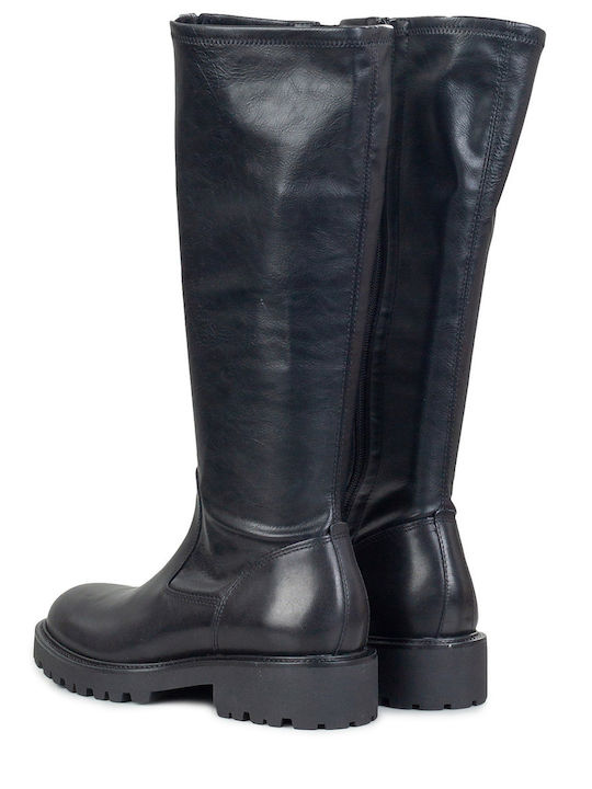 Kenova Leather Women's Black Boots