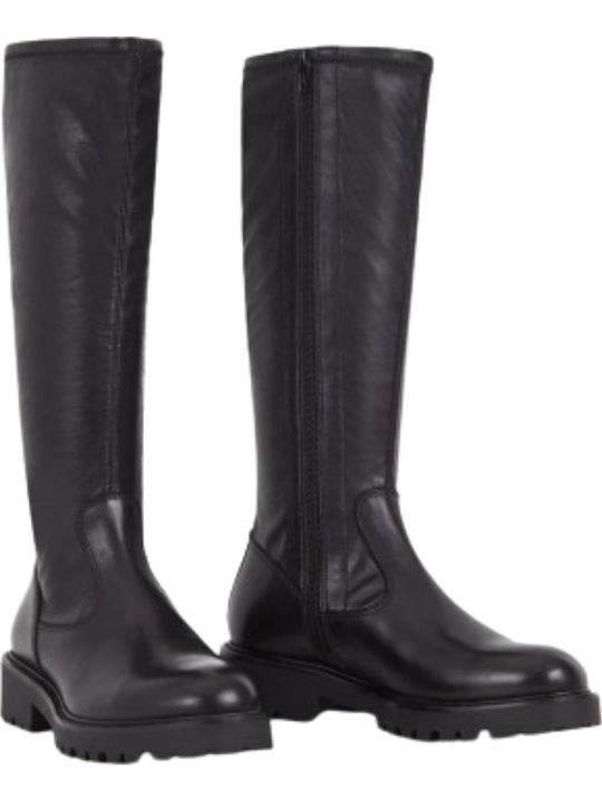 Kenova Leather Women's Black Boots