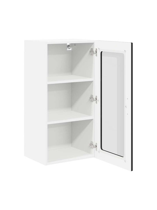 Cabinet Wall Black 40x31x80cm