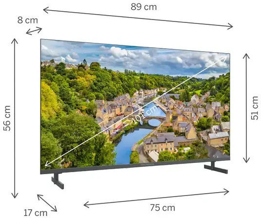 Thomson Smart Τηλεόραση 40" Full HD QLED XS HDR (2025) 40FQG4S15
