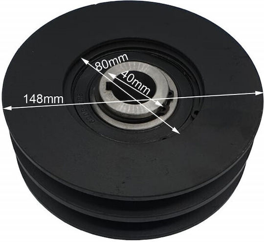 Ambreiaj Compatibil Honda 148mm X 25.4mm 2 Canale 17mm