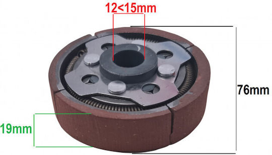Clutch Shoes Kit 4-stroke Motorbike Engine Model 2
