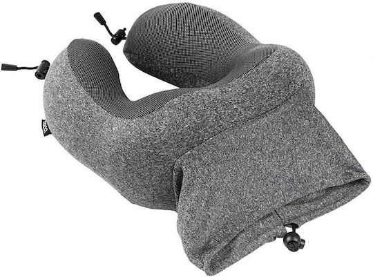 Hoco Memory Foam Travel Pillow Travel Set Pillow 27x26x14cm Black
