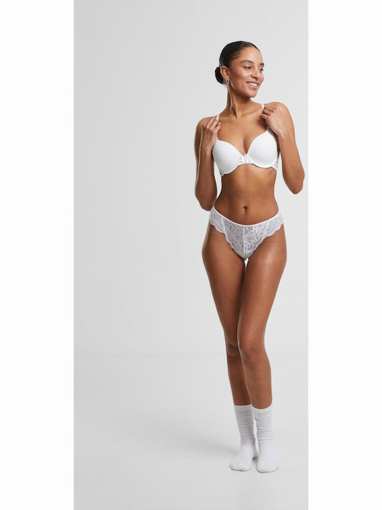 Women's Brazil 2Pack with Lace White