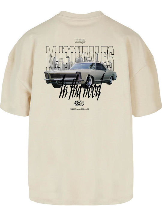 In Tha Hood X Heavy Boxy Tee Sand